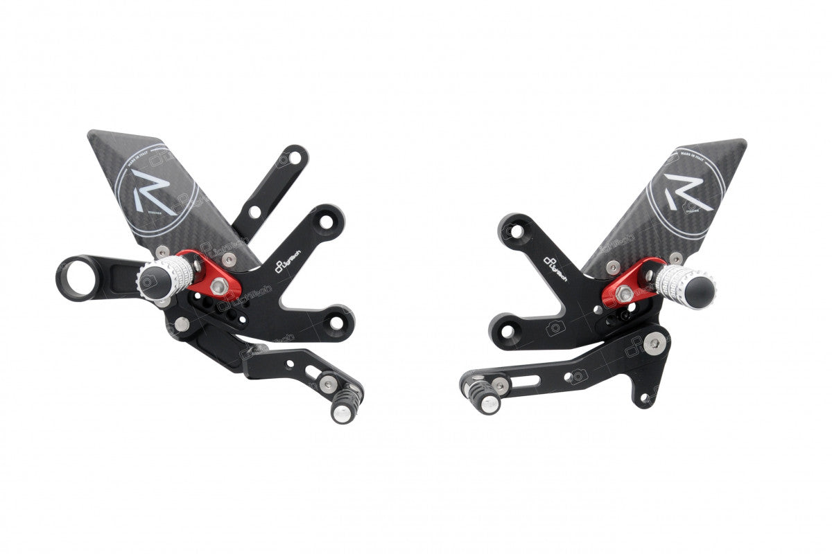 Lightech Suzuki GSX-S1000 R Version Standard And Reverse Shift Rearsets