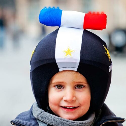 Coolcasc Police LED Helmet cover