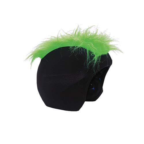 Coolcasc Furry green Helmet Cover