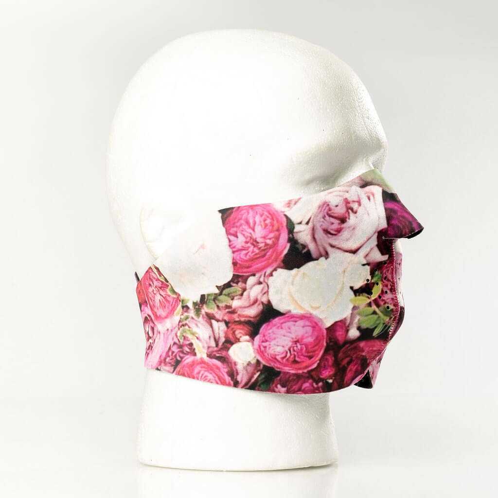Flowers Protective Neoprene Half Face Ski Mask