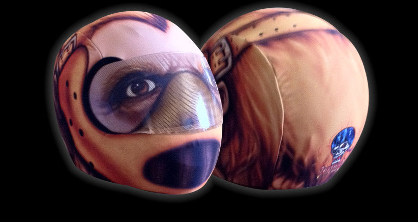 Skullskins Hannibal Full Face Motorcycle Helmet Cover