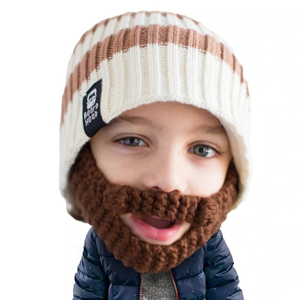 Beard Head Kid Scruggler Bearded Face Mask & Hat (3 Colors)