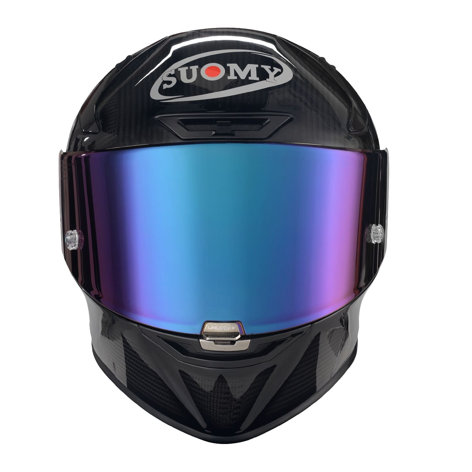 Suomy SR-GP Glossy Carbon Full Face Motorcycle Helmet (XS - 2XL)