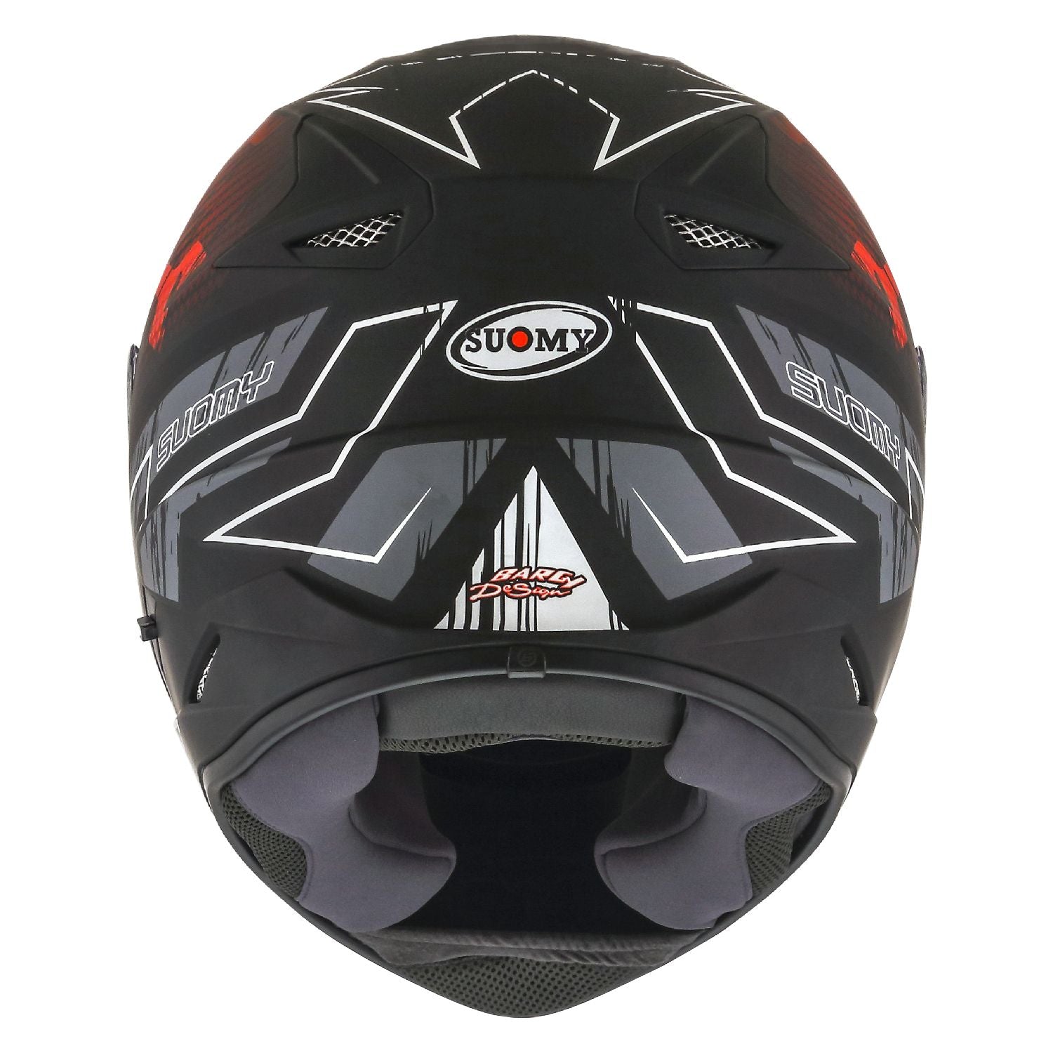 Suomy Stellar Phantom Matt Full Face Motorcycle Helmet (XS - 2XL)