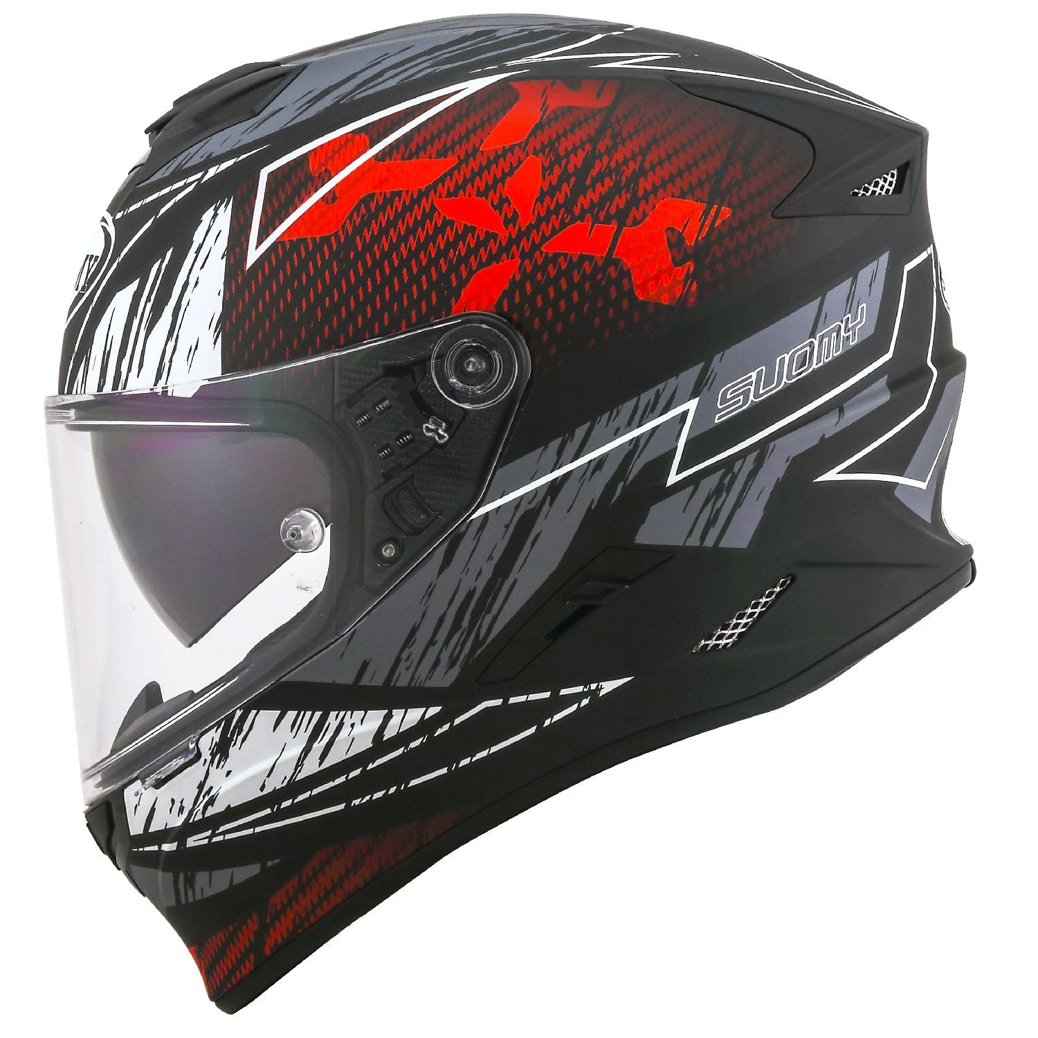 Suomy Stellar Phantom Matt Full Face Motorcycle Helmet (XS - 2XL)