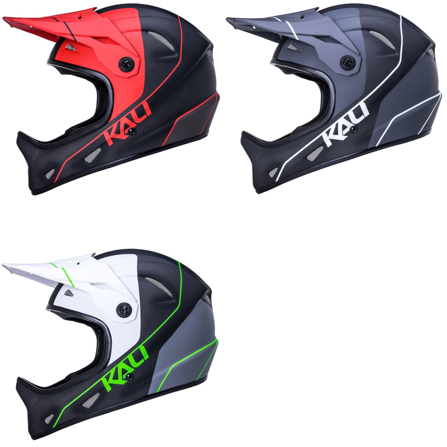 alpine road bike helmet Kali Protectives Alpine Carbon Full Face Off Road Bike Helmet (XS – XL)