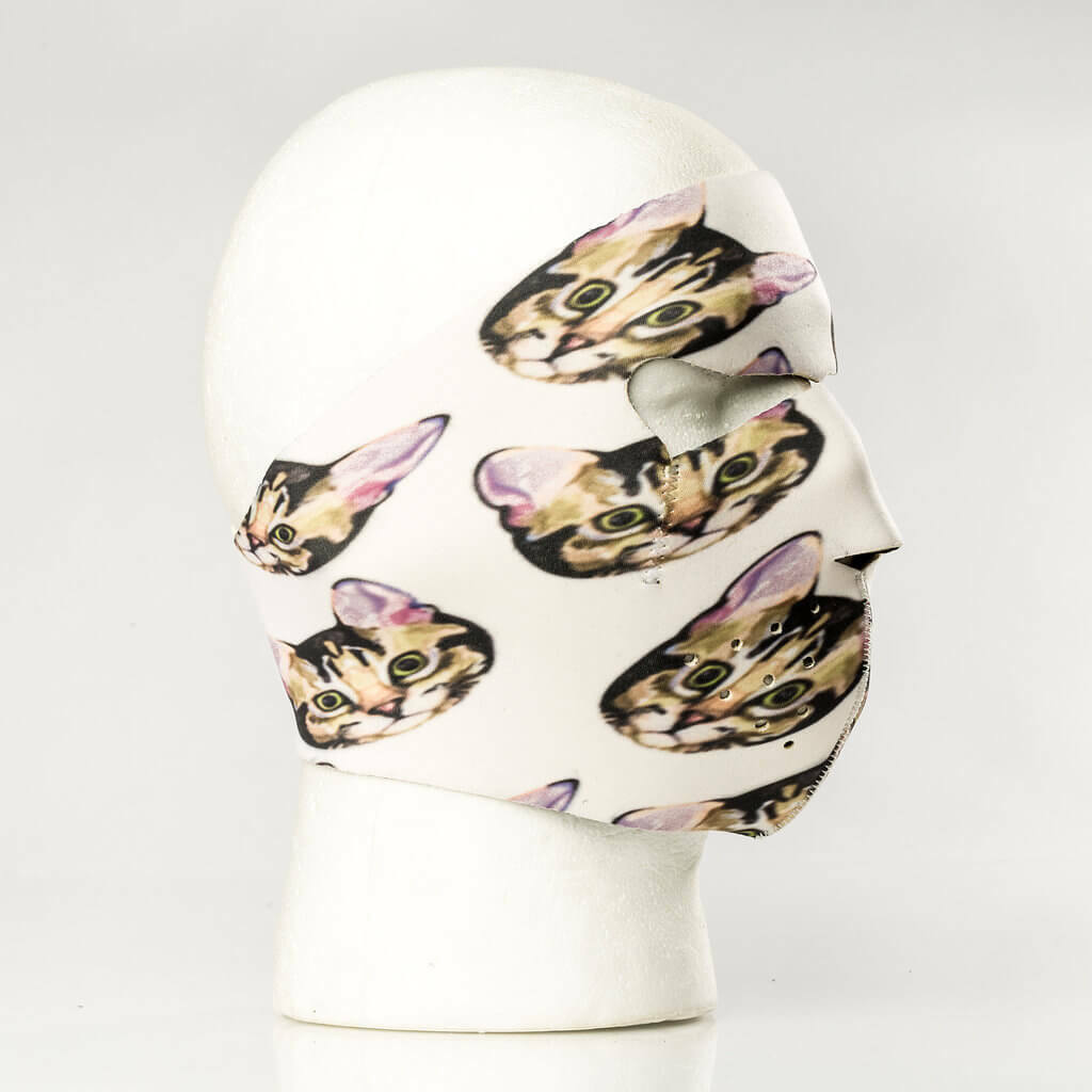 Kitten Cats Protective Neoprene Full Face Ski Mask