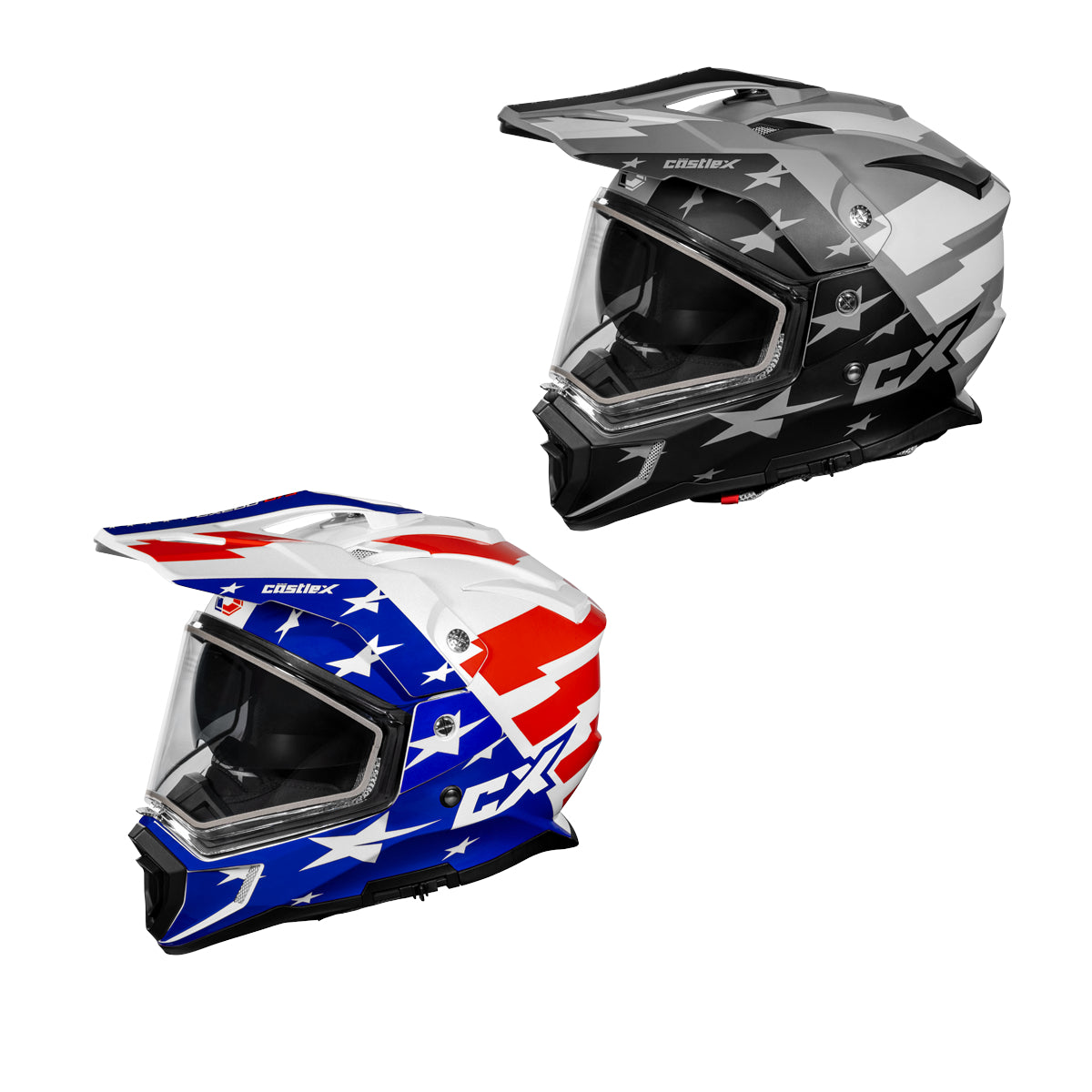 Castle-X CX200 DS Liberty Modular Snowmobile Helmet
