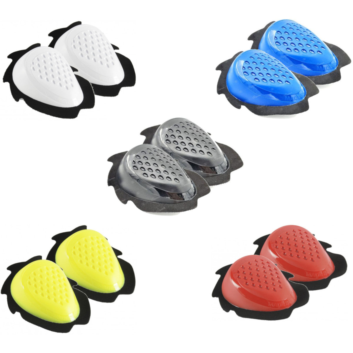 Lightech Dropper Knee Sliders Pucks (Pair) (5 Colors)