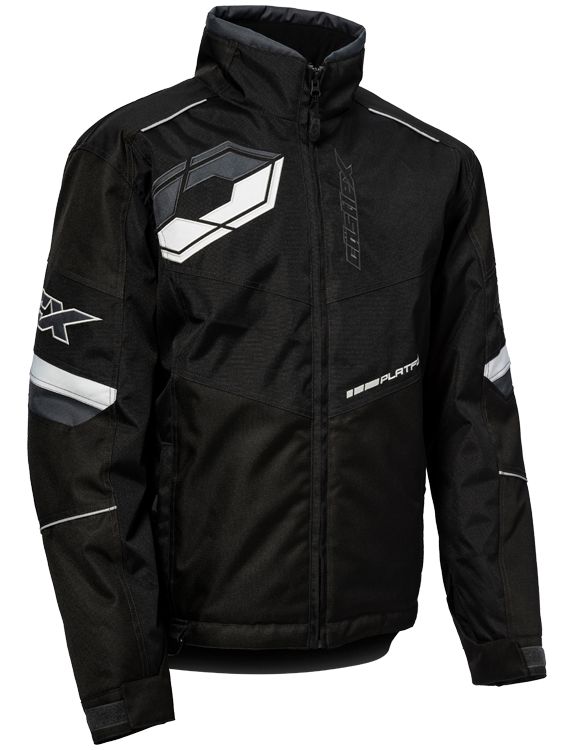 Castle Platform G6 Black Winter Snowmobile Jacket (S - 4XL)