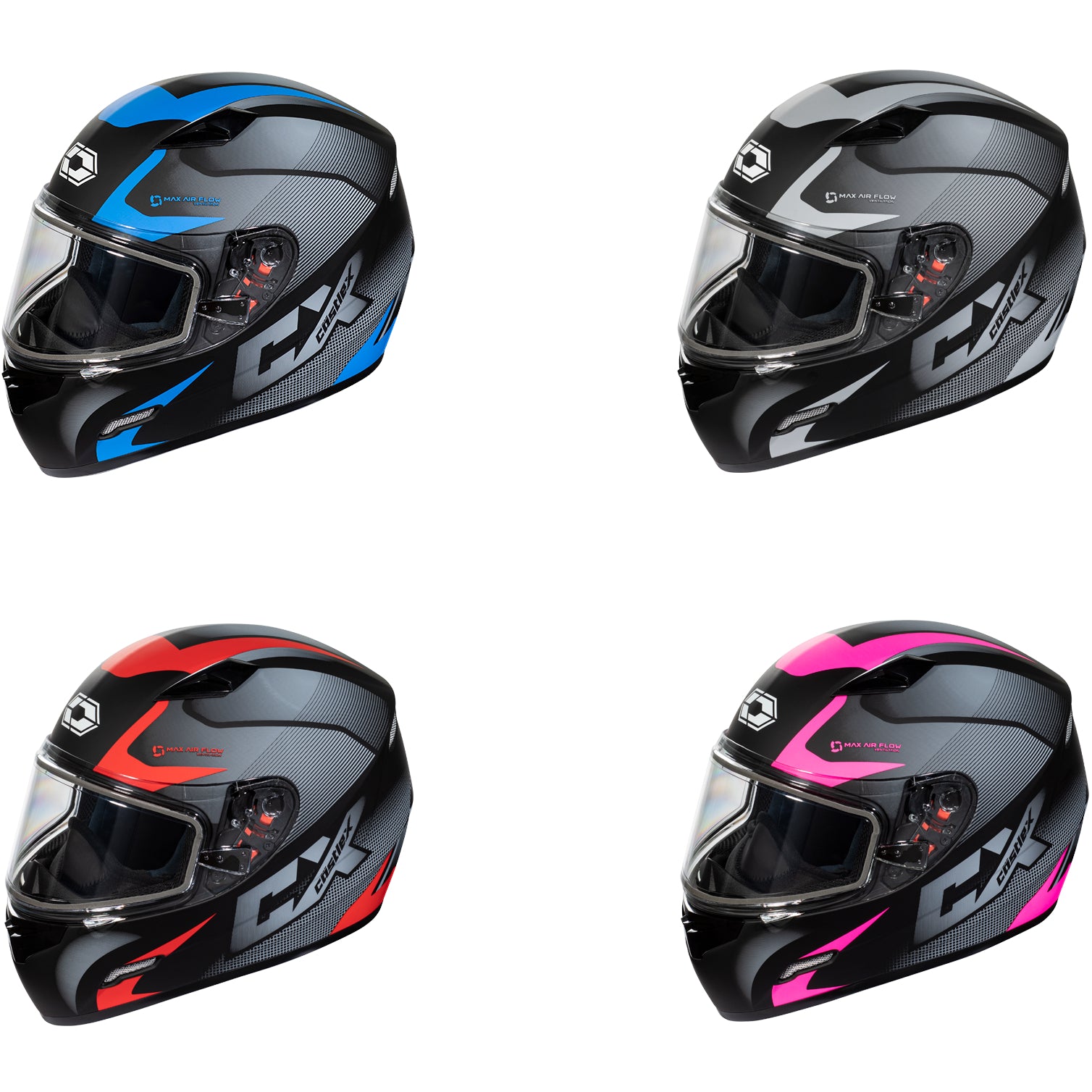 castle hjc helmets Castle-X Mugello Squad Full Face Snowmobile helmet