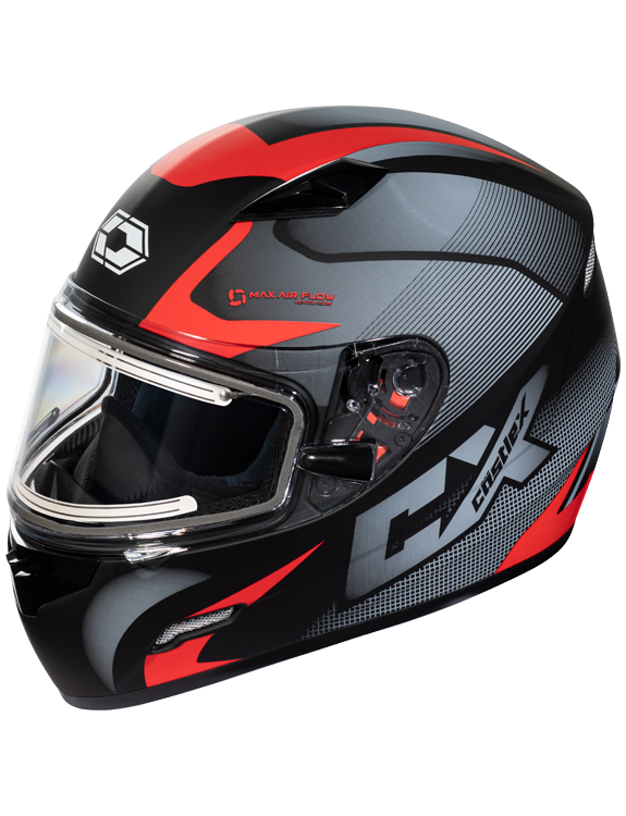 Castle-X Mugello Squad Full Face Electric Snowmobile helmet