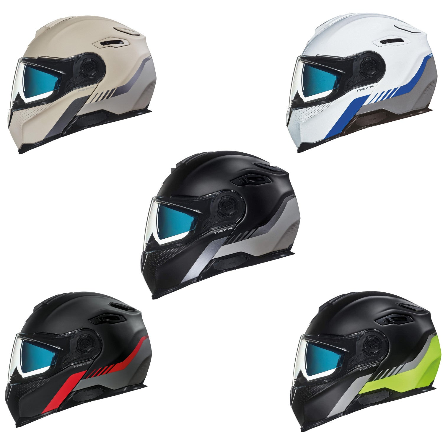 Nexx X-Vilitur Latitude Helmet - White/Grey - M Nexx X-Vilitur Latitude Helmet - White/Grey - M