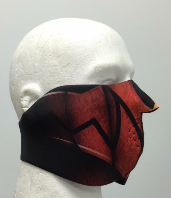 Pumpkin Protective Neoprene Half Face Ski Mask