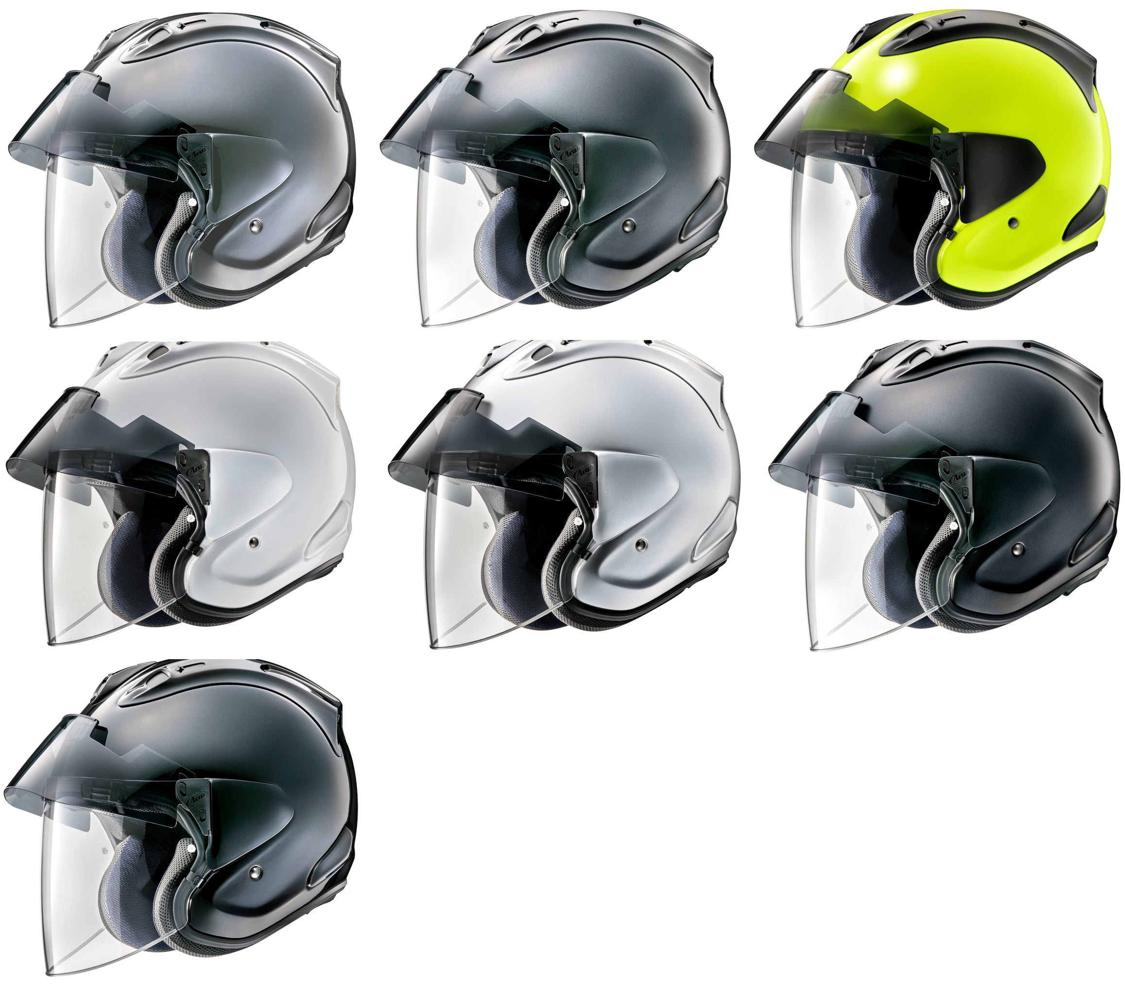 Arai Ram-X Solid Full Face Motorcycle Helmet (XS -2XL)