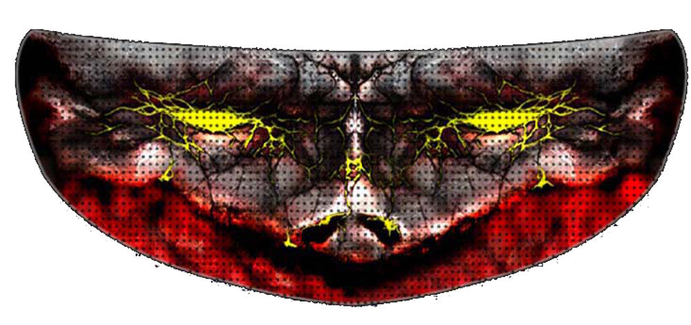 Skullskins Rock Man Motorcycle Helmet Shield Sticker