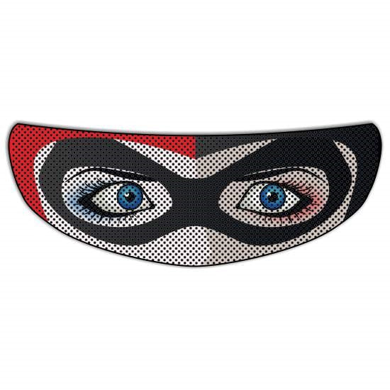 Harley Quinn Motorcycle Helmet Shield Sticker