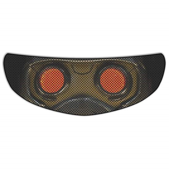 Starlord Motorcycle Helmet Visor Sticker