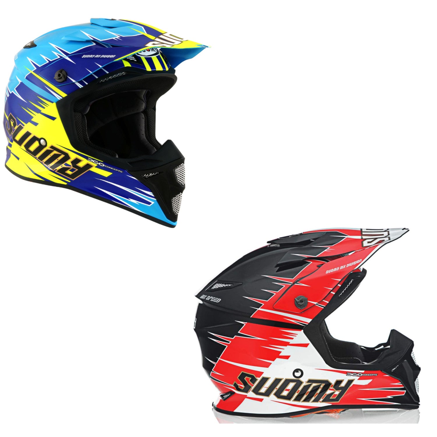 Suomy MX Speed Warp Off Road Motorcycle Helmet (XS - 2XL)