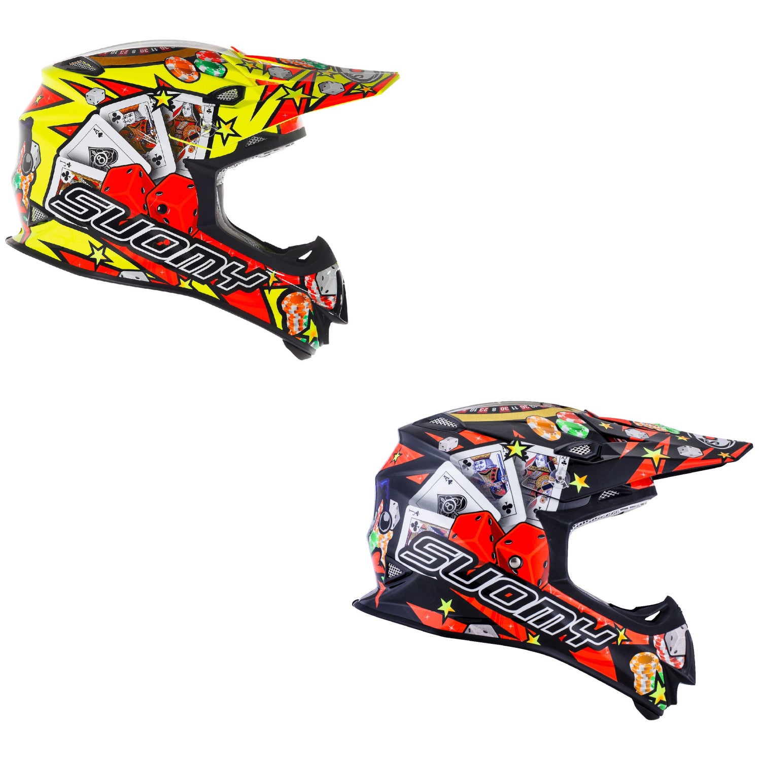 Suomy MX Jump Jackpot Off Road Motorcycle Helmet (XS - 2XL)