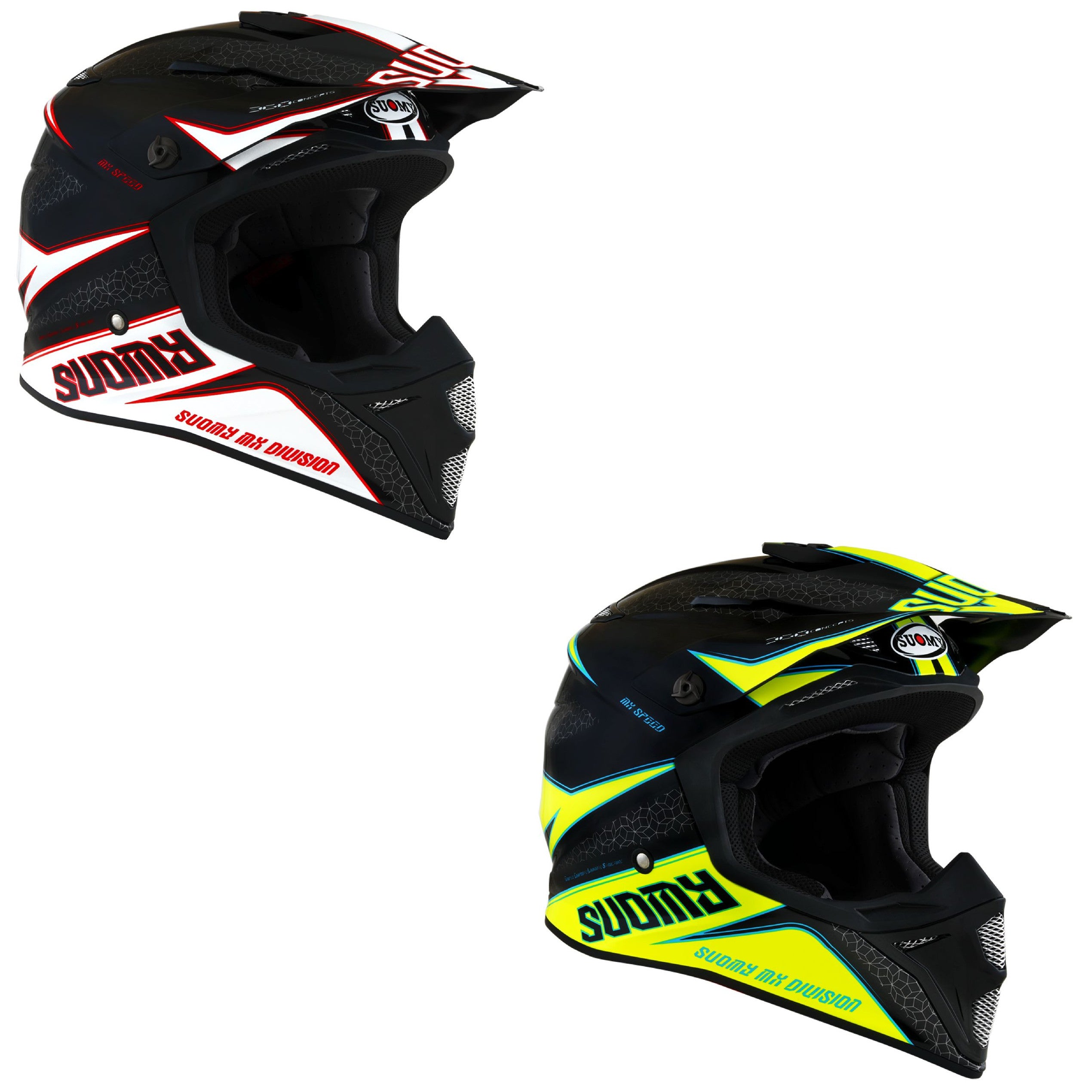 carbon off road motorcycle helmets Suomy MX Speed Transition White Helmet size Medium