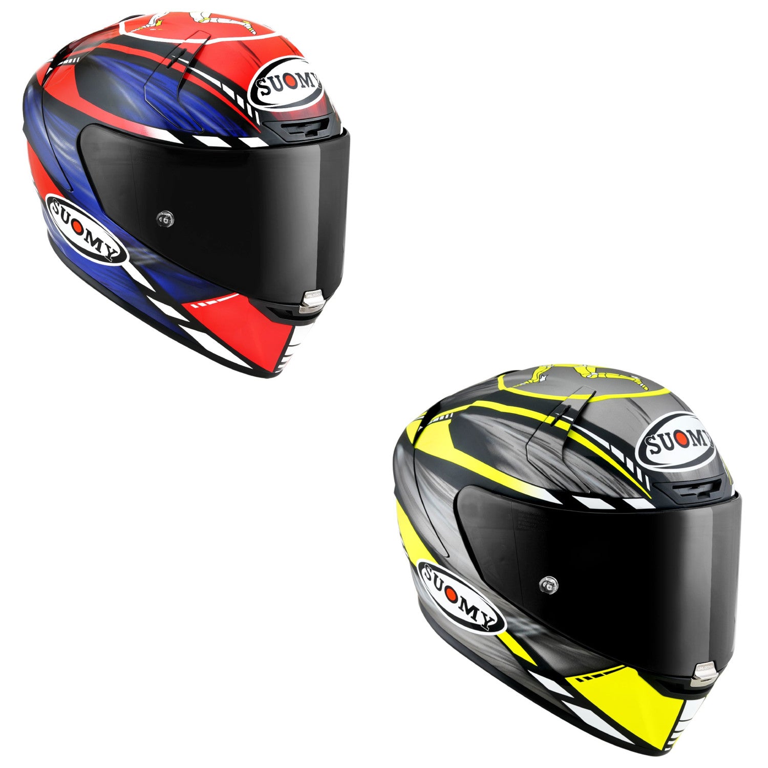 Suomy SR-GP On Board Full Face Motorcycle Helmet (XS - 2XL)