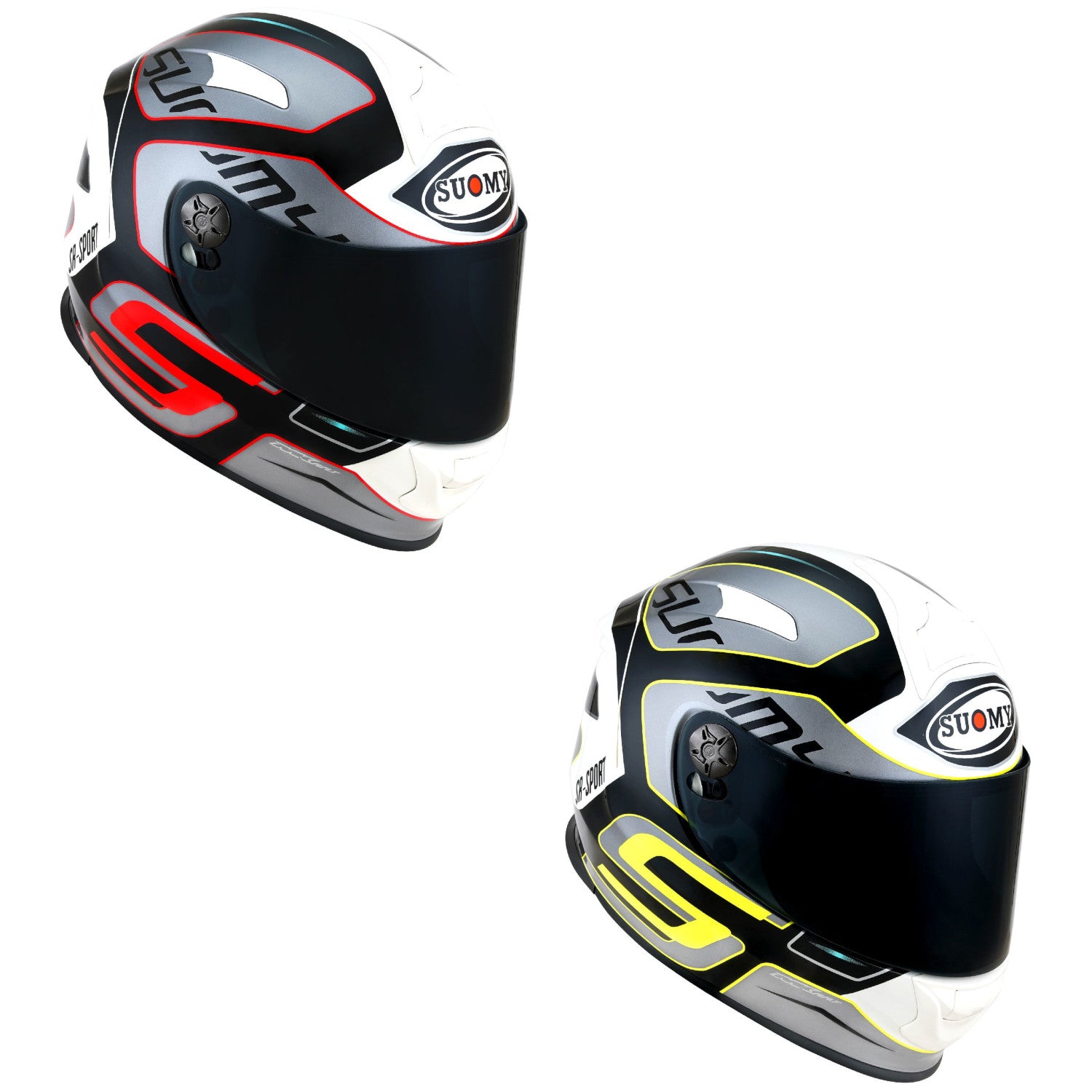 Suomy SR-Sport Axial Full Face Motorcycle Helmet (XS - 2XL)