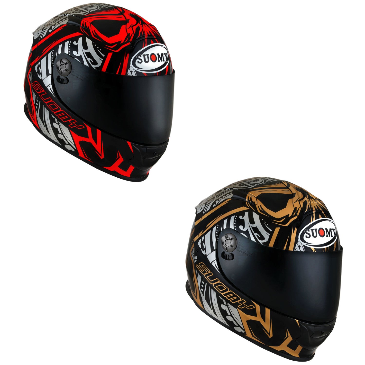 crossbones motorcycle helmet Suomy SR-Sport Crossbones Full Face Motorcycle Helmet (XS