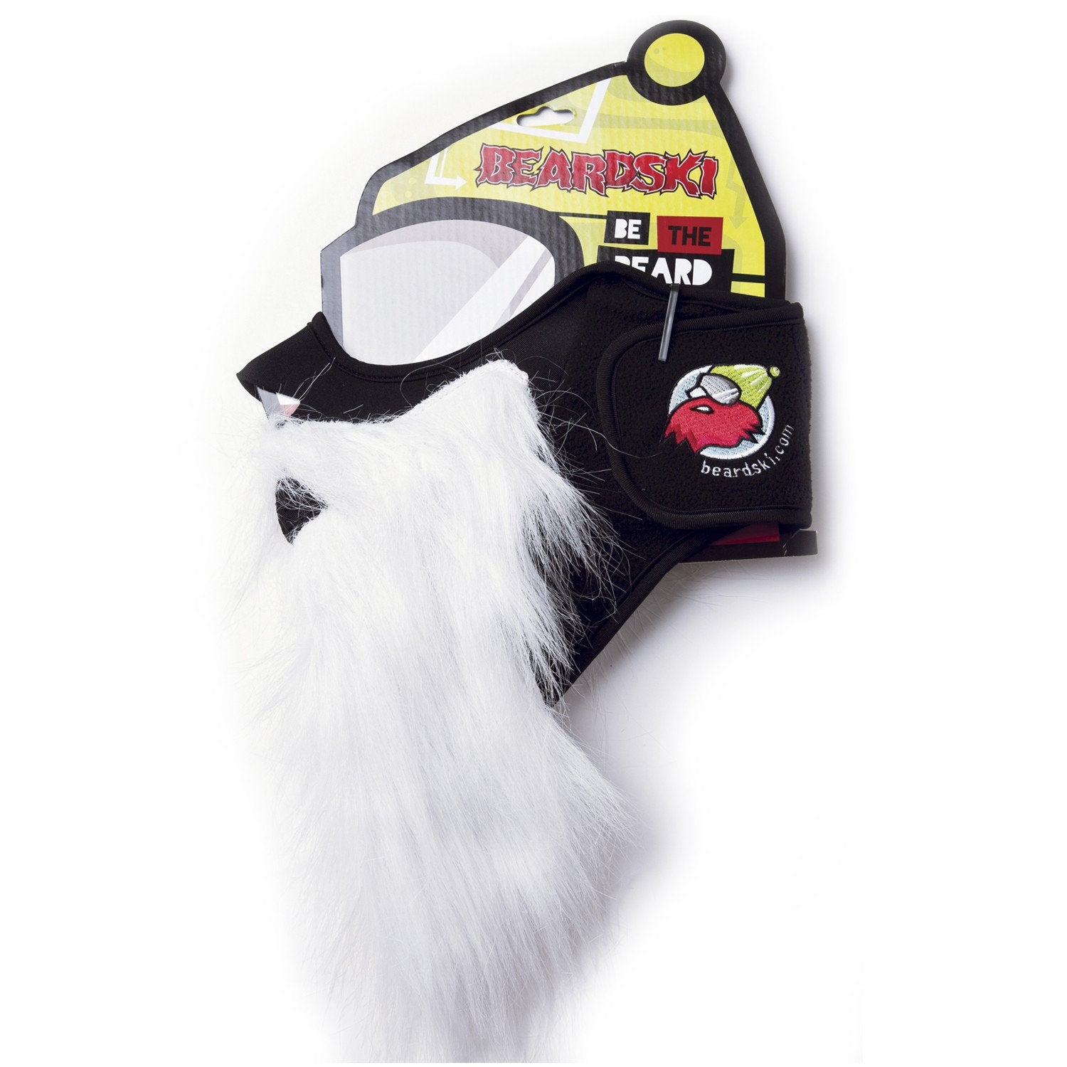 Beardski Santa White Bearded Ski Mask