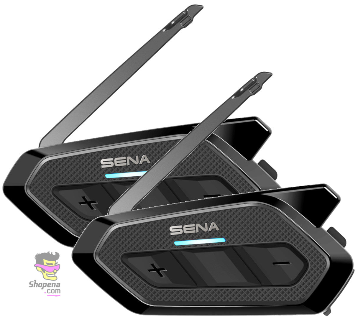 Sena Spider RT1 Low Profile Motorcycle Mesh Intercom (Single or Dual)