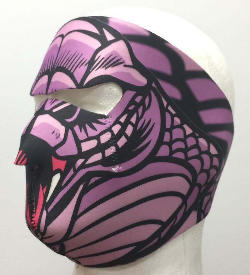 Snake Lady Protective Neoprene Full Face Ski Mask
