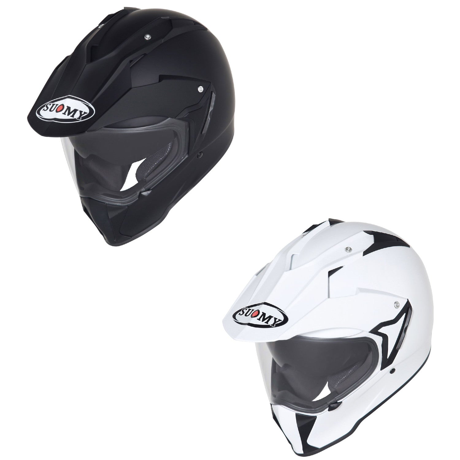 Suomy MX Tourer Solid Dual Sport Motorcycle Helmet (XS - 2XL)