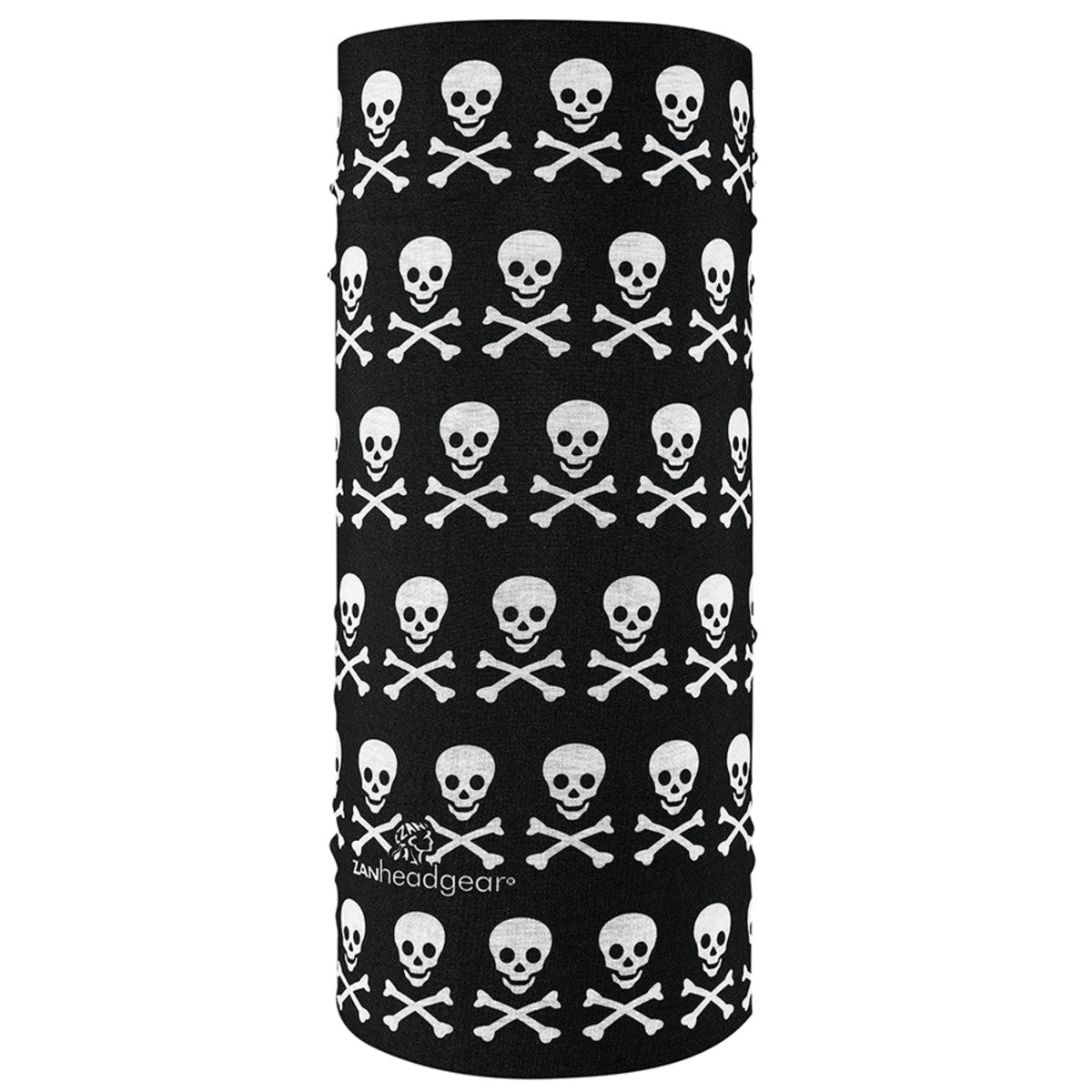 Zanheadgear Polyester Motley Tube® Skull & Crossbones Face Mask