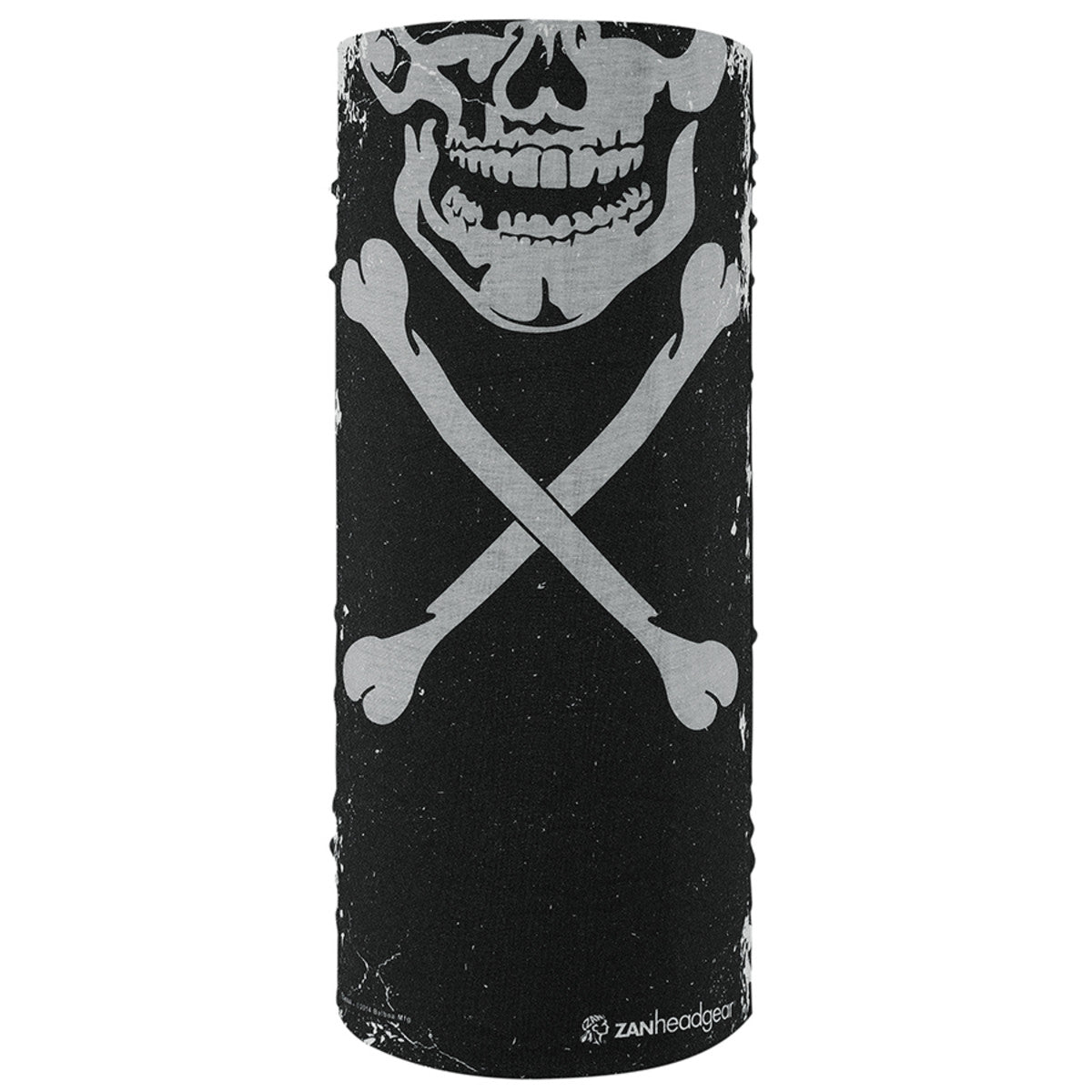 Zanheadgear Polyester Motley Tube® Skull Xbones Face Mask