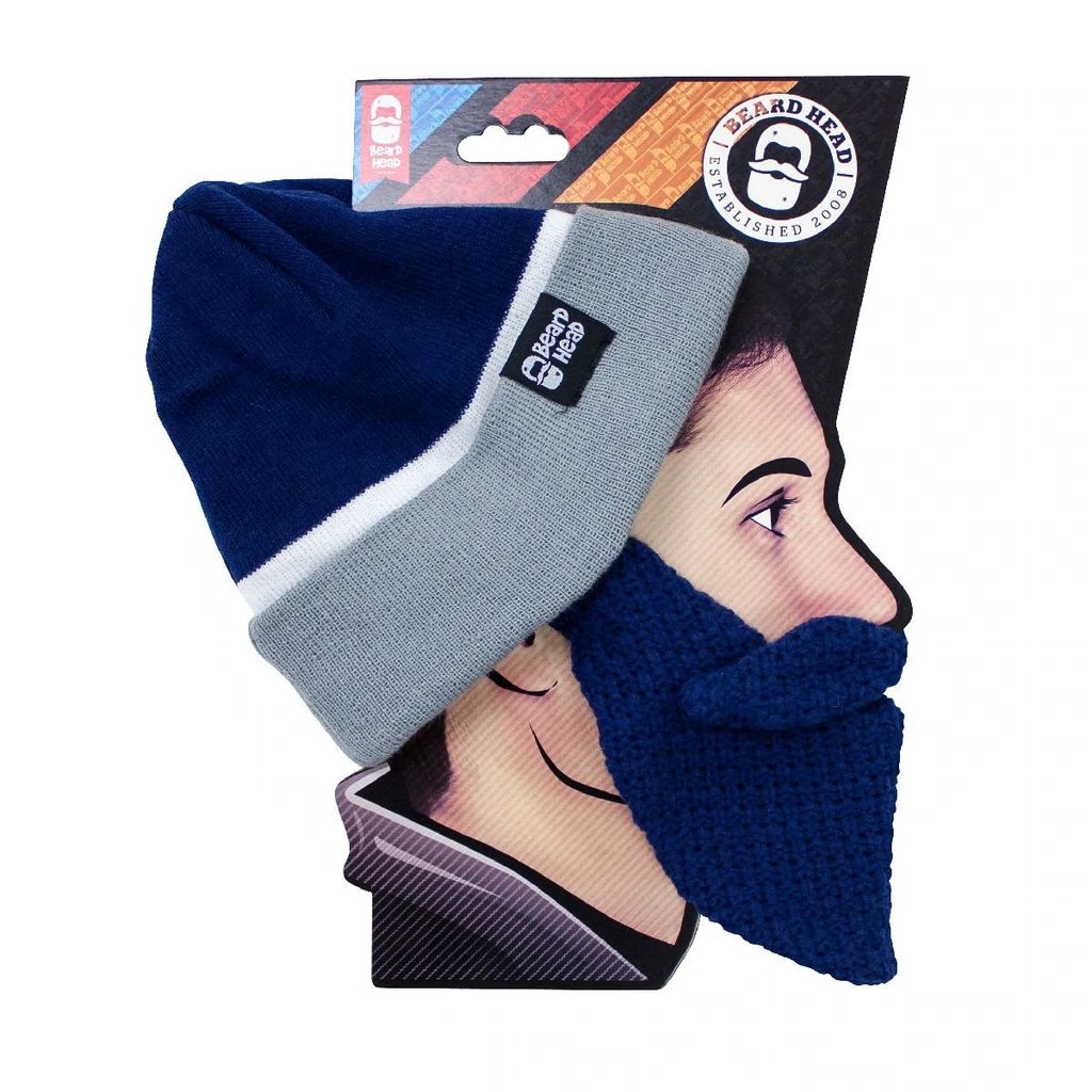 Beard Head Dallas Cowboys Colors Classic Bearded Face Mask & Hat