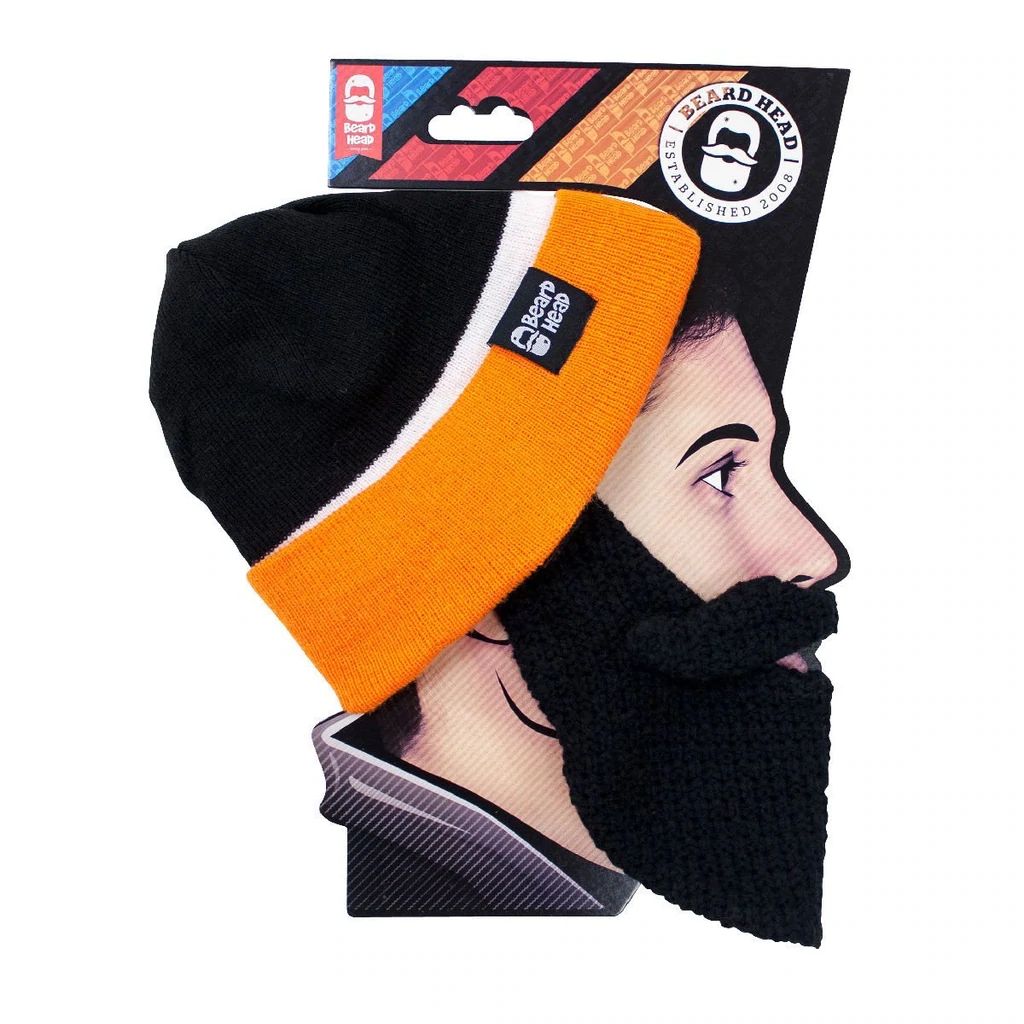Beard Head Oregon State Beavers Colors Classic Bearded Face Mask & Hat