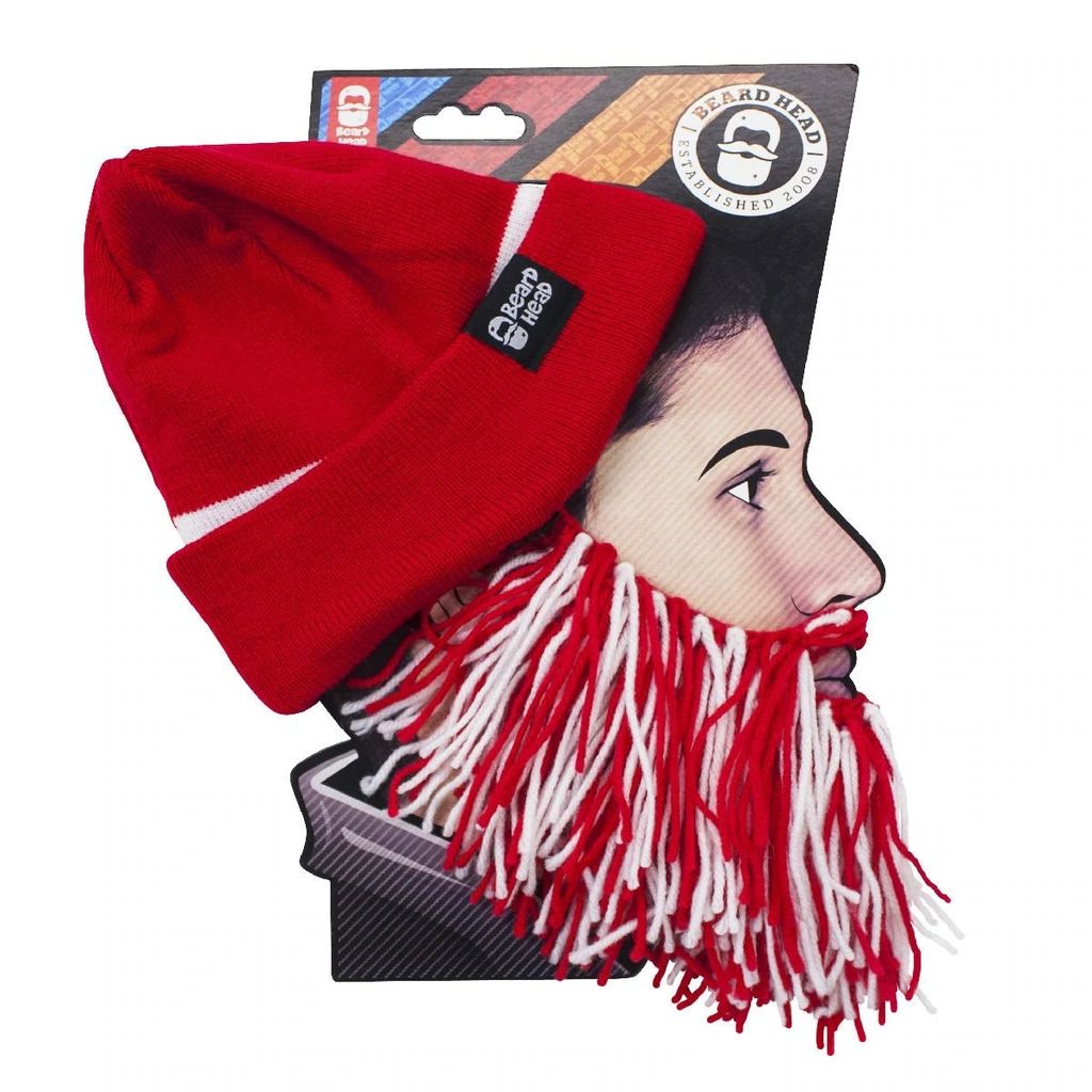 Beard Head AFC Colors Barbarian Bearded Face Mask & Hat