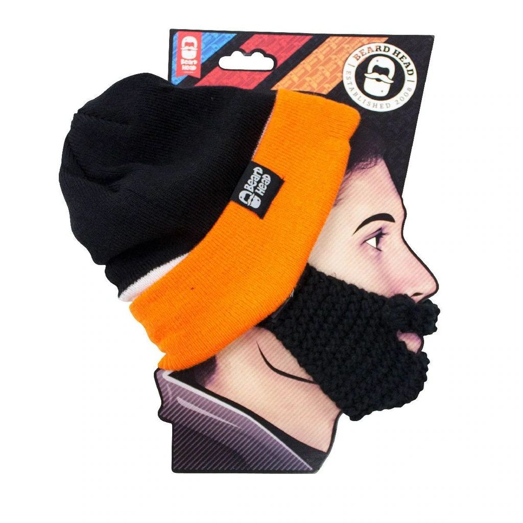 Beard Head Oregon State Beavers Colors Stubble Bearded Face Mask & Hat