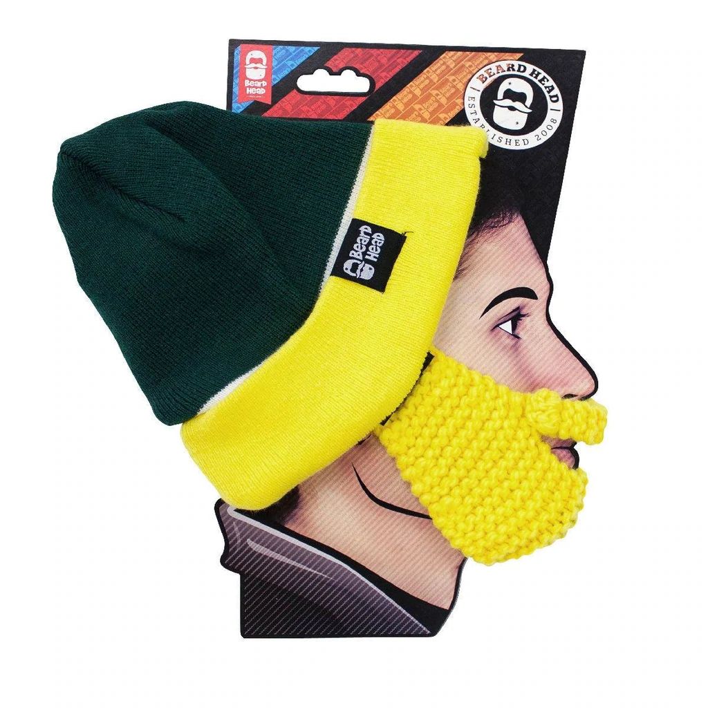 Beard Head Oregon Ducks Colors Stubble Bearded Face Mask & Hat