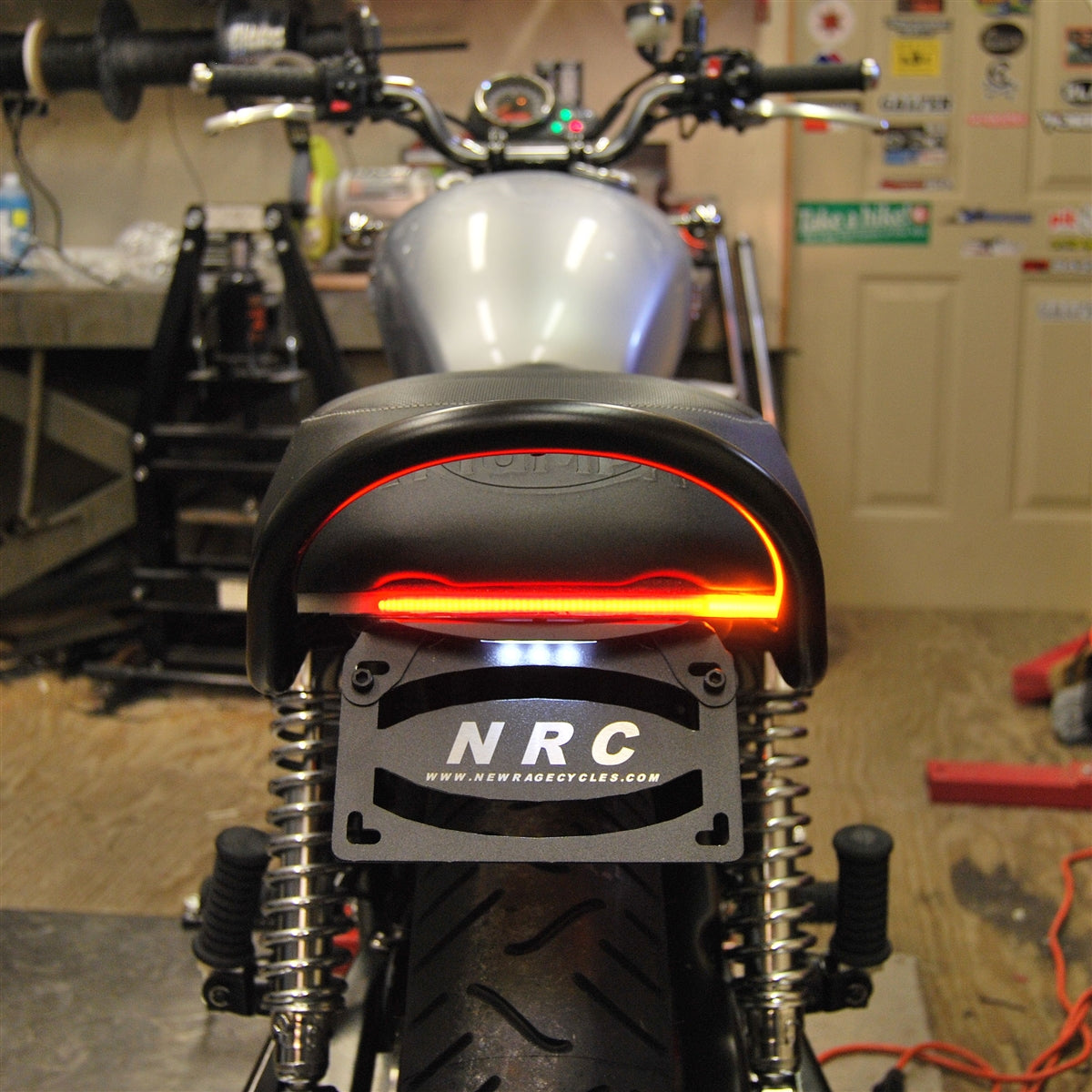 NRC 2004 - 2017 Triumph Bonneville LED Turn Signal Lights & Fender Eliminator