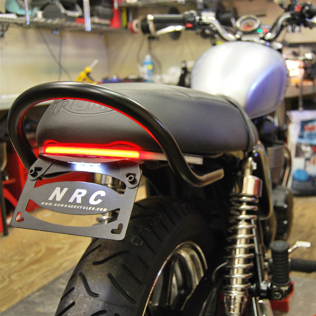 NRC 2006 - 2016 Triumph Scrambler LED Turn Signal Lights & Fender Eliminator