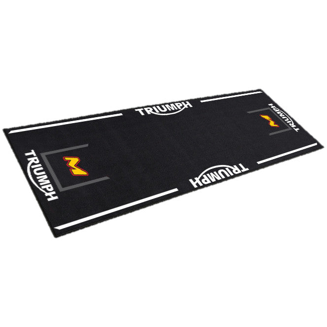 Moto-D Triumph Large Motorcycle Garage and Track Floor Mat
