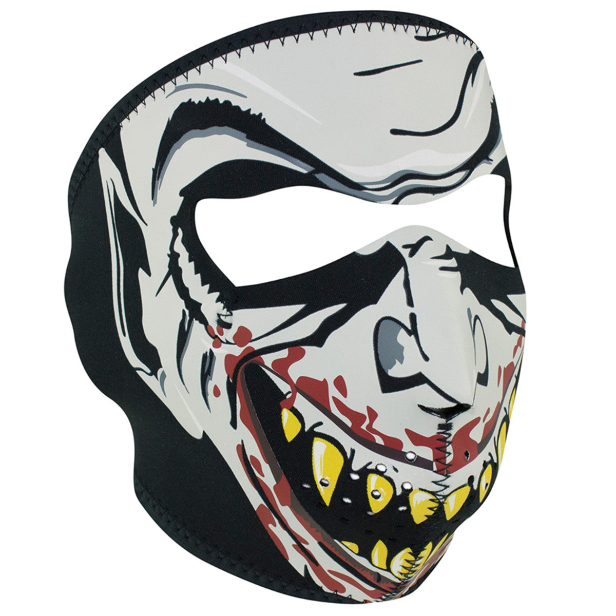 Vampire Glow In the Dark Neoprene Full Face Mask