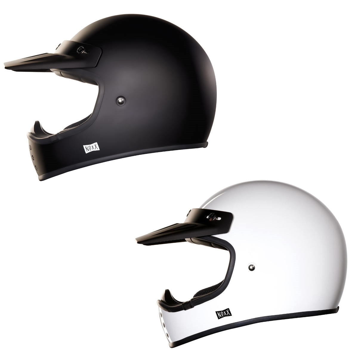 NEXX X.G200 Purist Plain Off Road Retro Motorcycle Helmet (XS - 2XL)