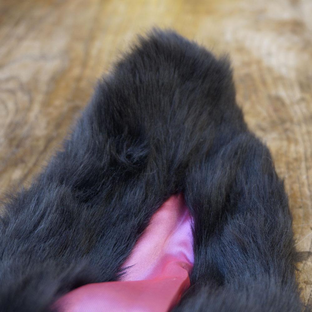 Headztrong Black Bunny Ski Helmet Cover