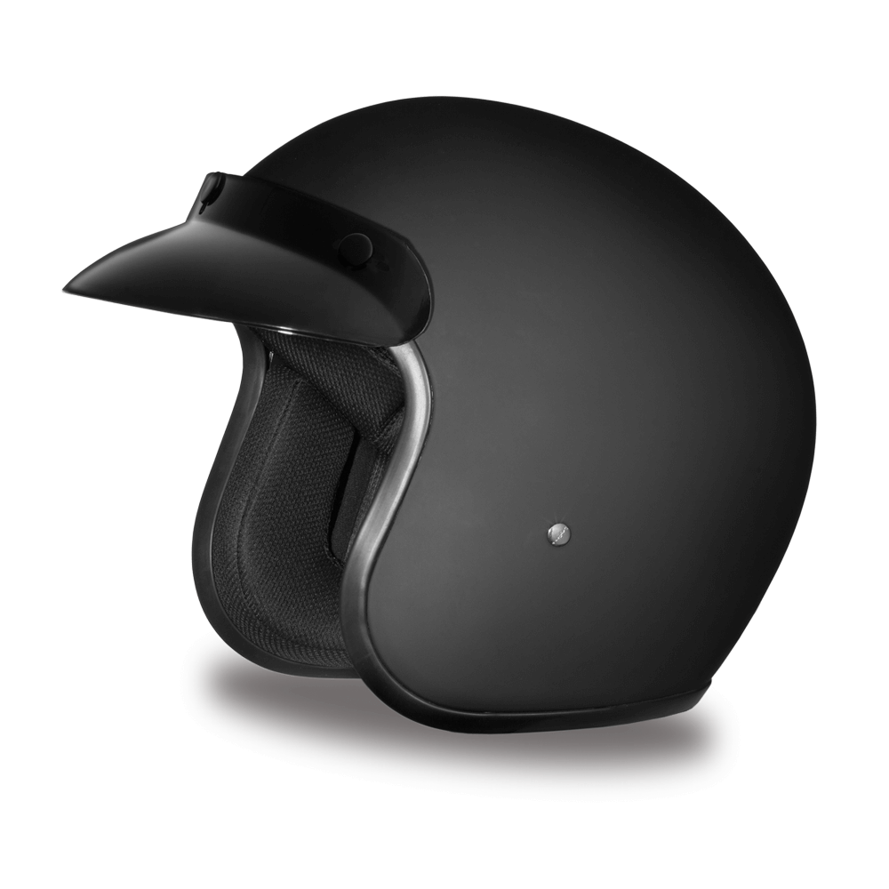 Daytona Cruiser Helmet Dull Black (Size: M) Daytona Cruiser Helmet Dull Black (Size: M)