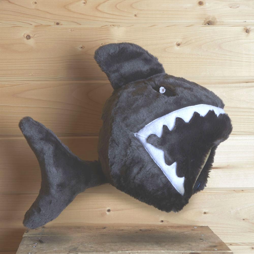 Headztrong Grey Shark Ski Helmet Cover