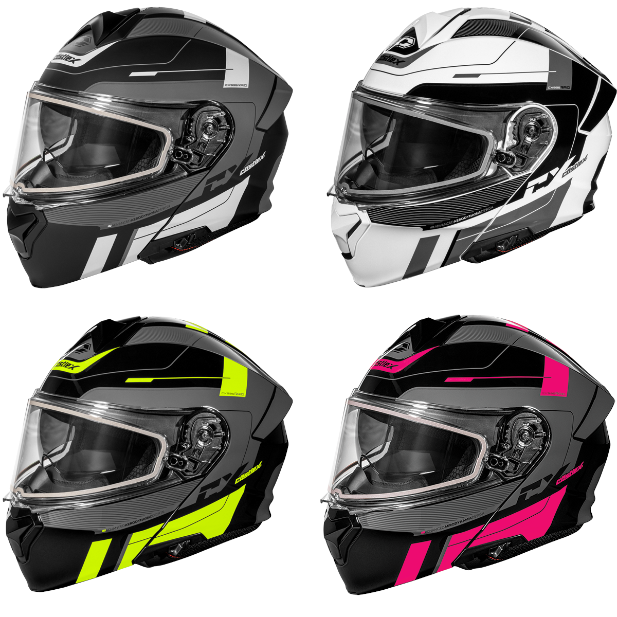 Castle-X CX935 Raid Modular Snowmobile Helmet