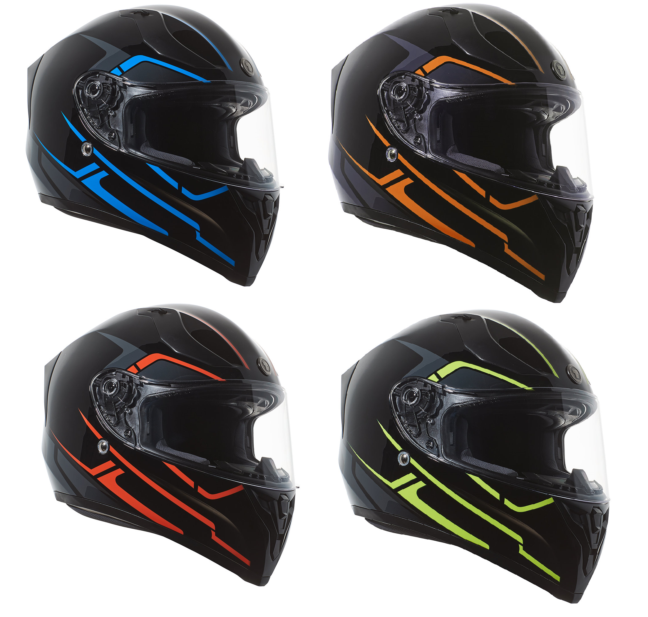 TORC T-15 Rush Full Face Street Bluetooth Motorcycle Helmet