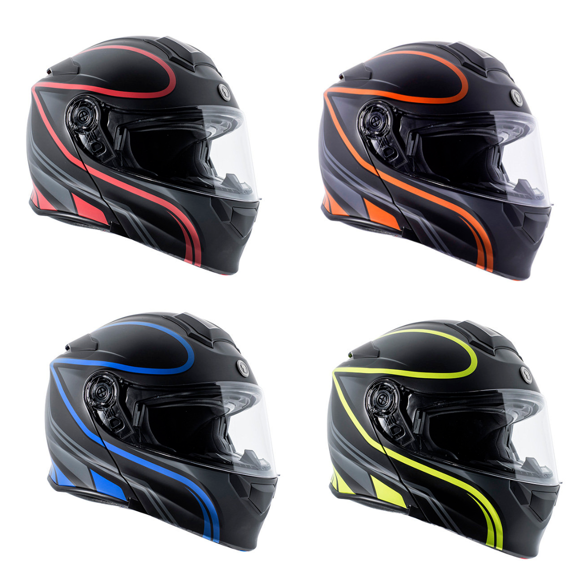 Torc T-28 Vapor Full Face Modular Motorcycle Helmet